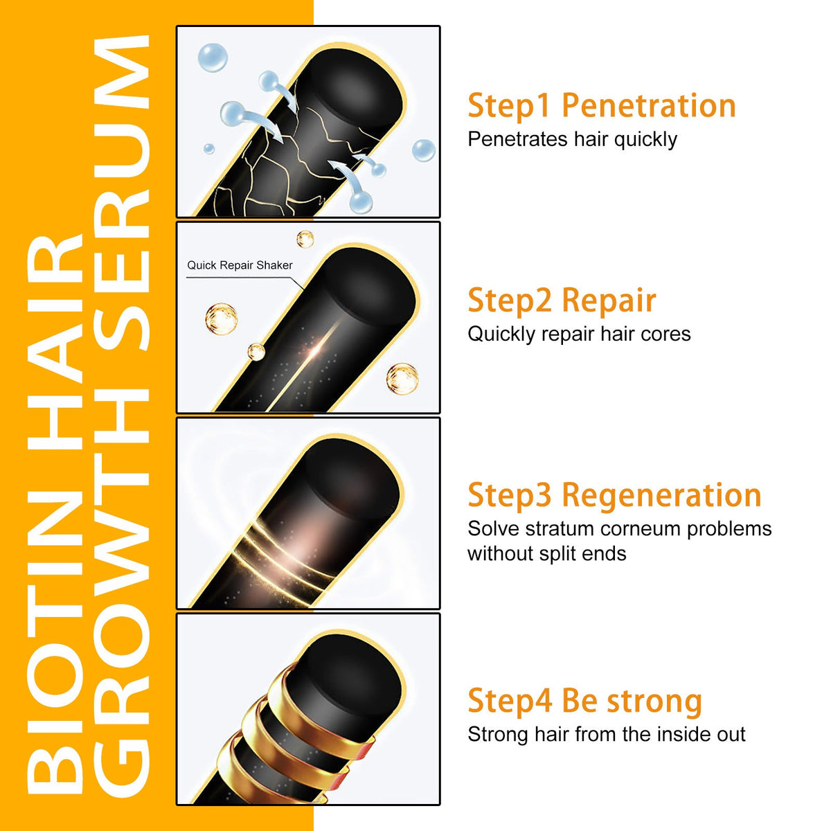 ELLHOE™ Biotin Hair Growth Spray – Strength Starts at the Root