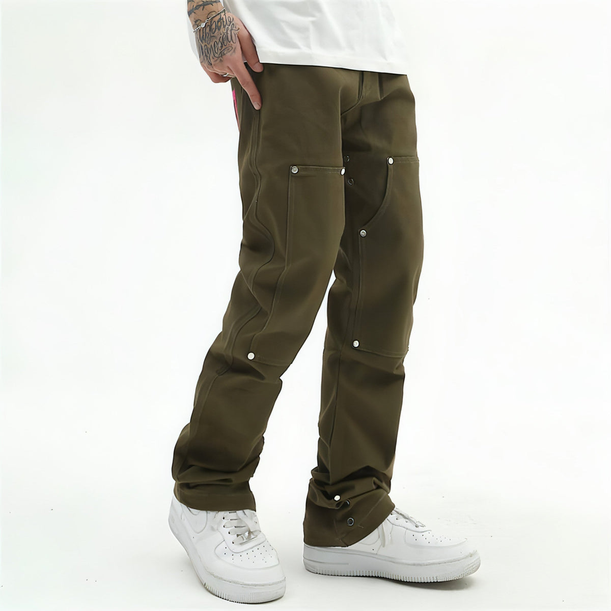 UrbanEdge™ – Embroidered Streetwear Jeans for Men