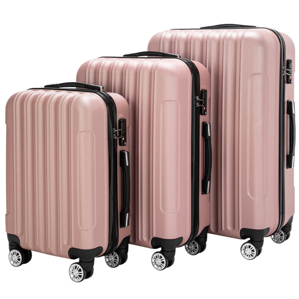 Vertical 3-in-1 Spinner Wheel With Handle Trolley Box 20in 24in 28in