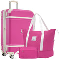 Hardshell Luggage Sets with Bags Lightweight Suitcase Double Spinner