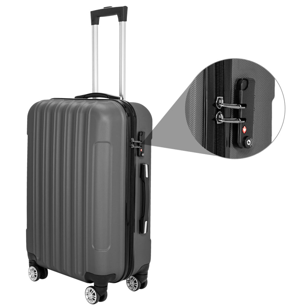 Vertical 3-in-1 Swivel Wheel With Handle Trolley Case 20in 24in 28in
