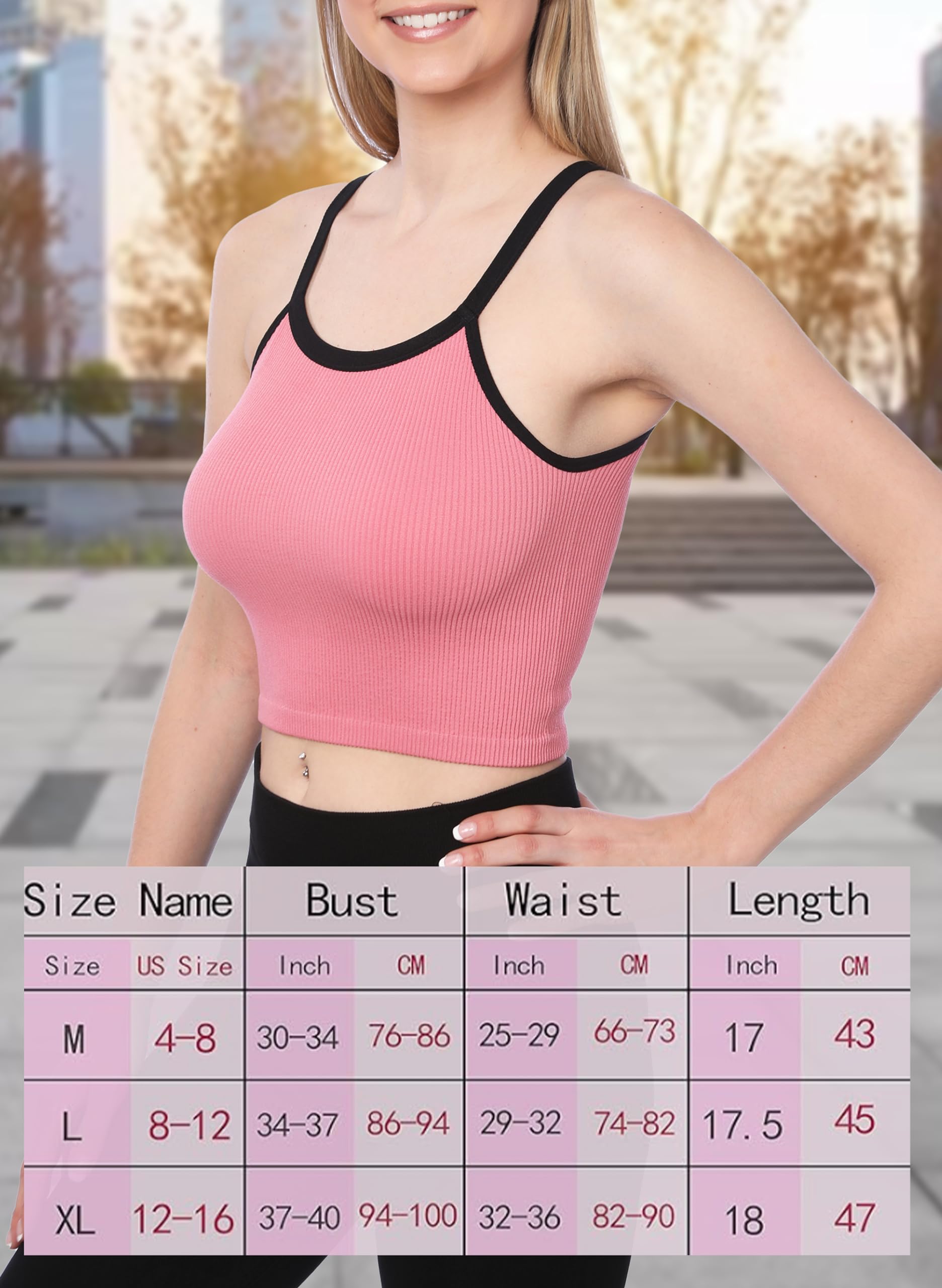 Women's Grey Ribbed Tank Tops