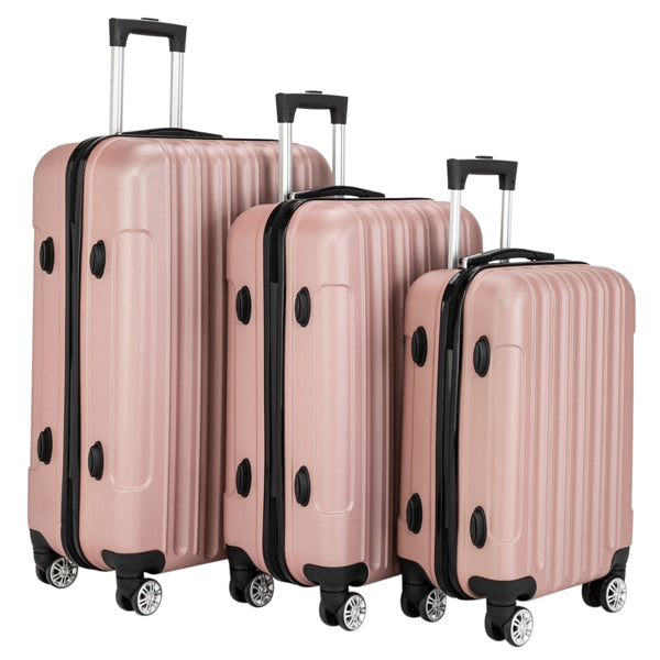 Vertical 3-in-1 Spinner Wheel With Handle Trolley Box 20in 24in 28in