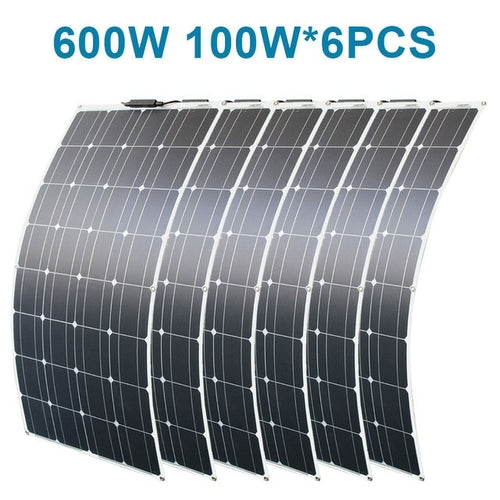 100w Flexible Monocrystalline Solar Panel | Monocrystalline Flexible
