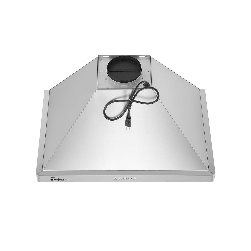 Empava 30RH05 30 in. 400 CFM Wall Mount Range Hood