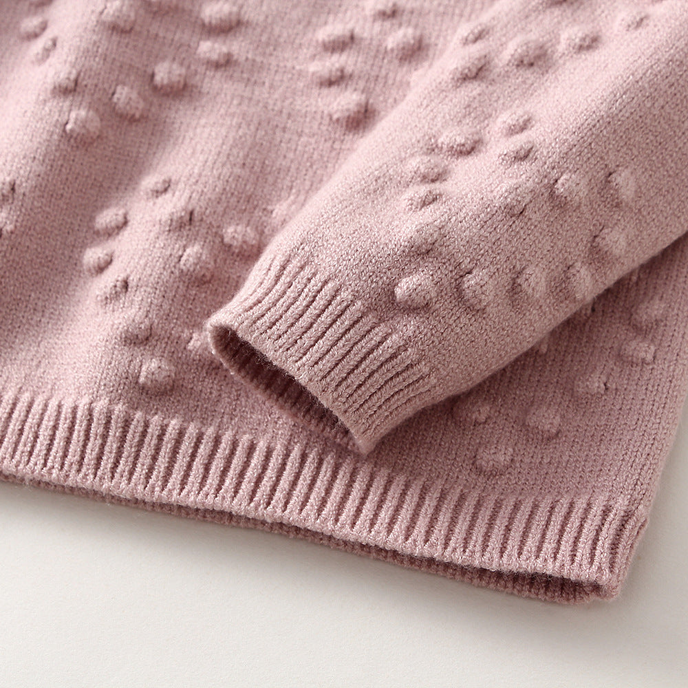 KnitNest™ – Knitted Baby Sweater & Pants Set
