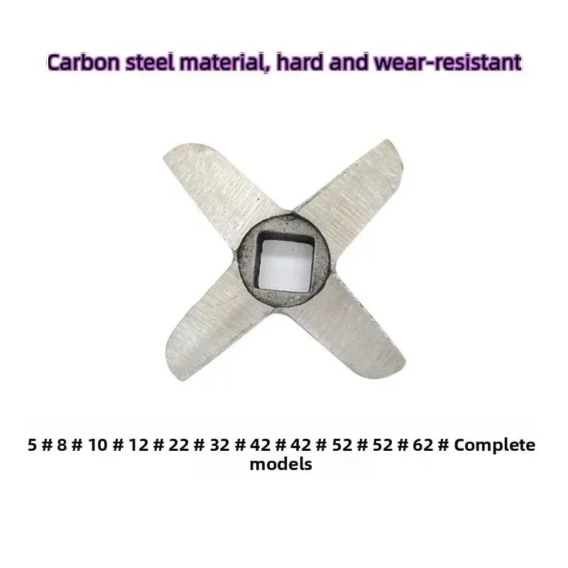 Meat Grinder Cross Blade, 5 # 10 # 12 # 22 # 32 # 32 # 42 # Universal