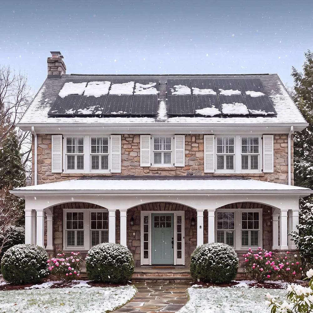 RVPOZWER Rigid Solar Panels 18BB N-Type Mono Cells 24.2% High