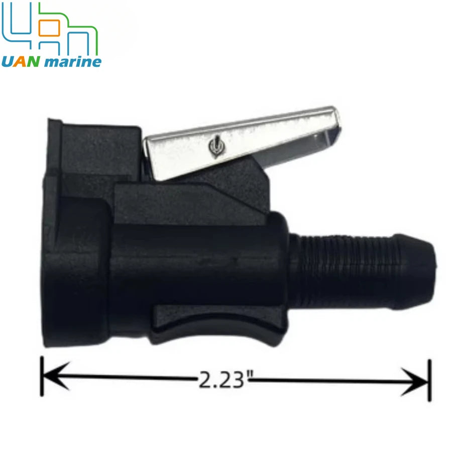 3/8" 176445 Fuel Line Connector for OMC Johnson Evinrude Outboards