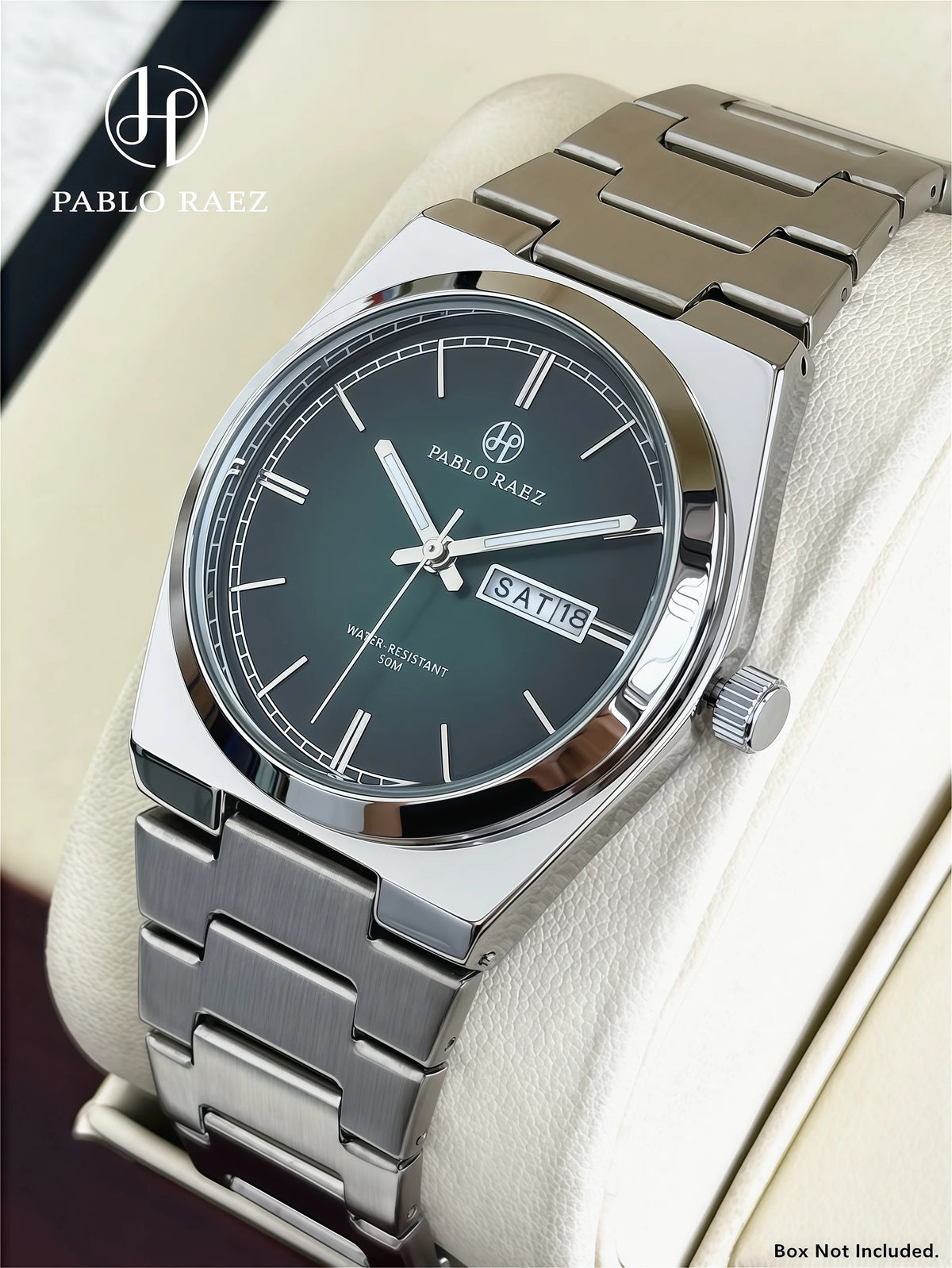 PABLO RAEZ Luxury Quartz Man Wristwatch Men Watches Waterproof