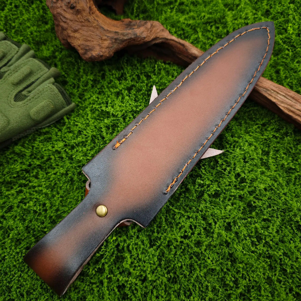 High-quality Leather Outdoor Knife Sheath, Knife Protector, Portable