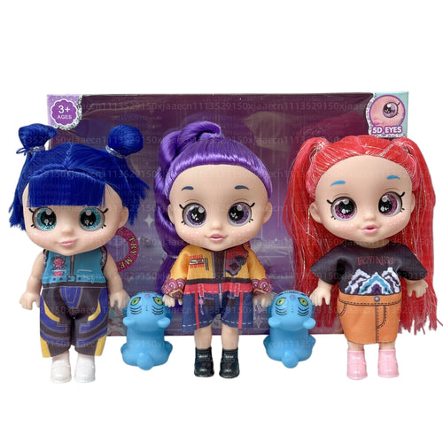 Anime Girls Lumi Mila Zoi Witch Hunter Figure Girl Dolls 7 Inch 5D