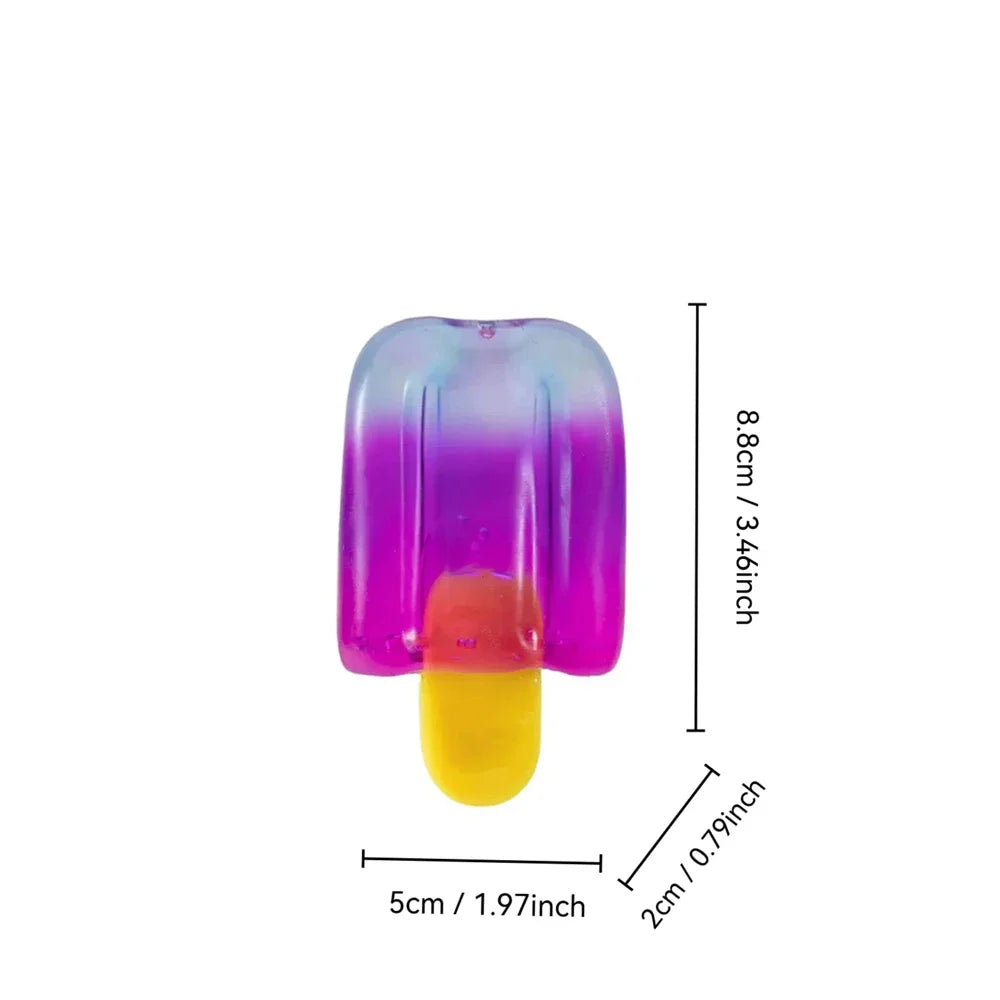 popsicle blind box Cube Sensory Stress Relief Squishy Cube