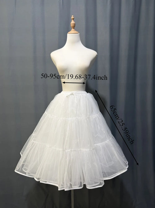 Lolita Super Stuffed Petticoat Boneless Violent Skirt Support Soft