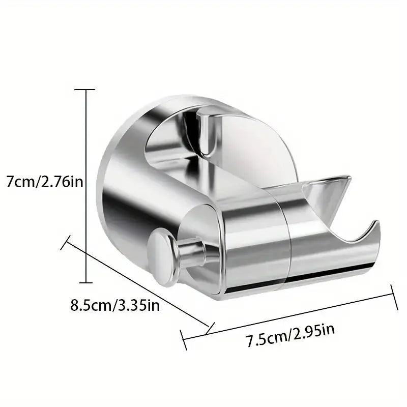 No-Drill Suction Cup Adjustable Shower Head Holder,Adjustable Shower