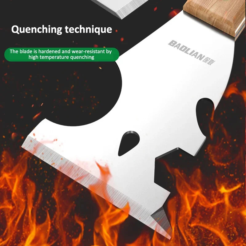 Stainless Steel Painter Scraper Cleaning Shovel Hammerhead Nail