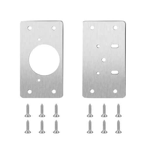 Cabinet Hinge Repair Plate Kit Kitchen Cupboard Door Hinge Mounting