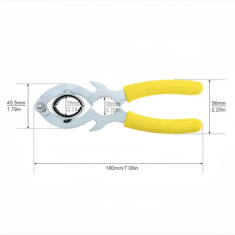 3 In 1 Tool Faucet Bubbler Wrench,Bottle Opener and Pliers,Kitchen