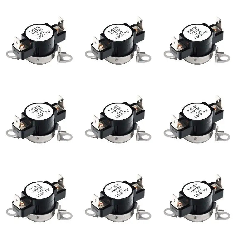 9Pack X(3204267 Dryer Thermostat Replacement Part for Dryer- Replaces
