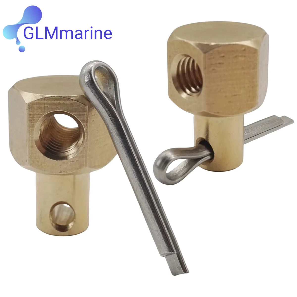 2296668 2 Set Shift Cable End Cube 3852329 for Volvo Penta AQ SX XDP