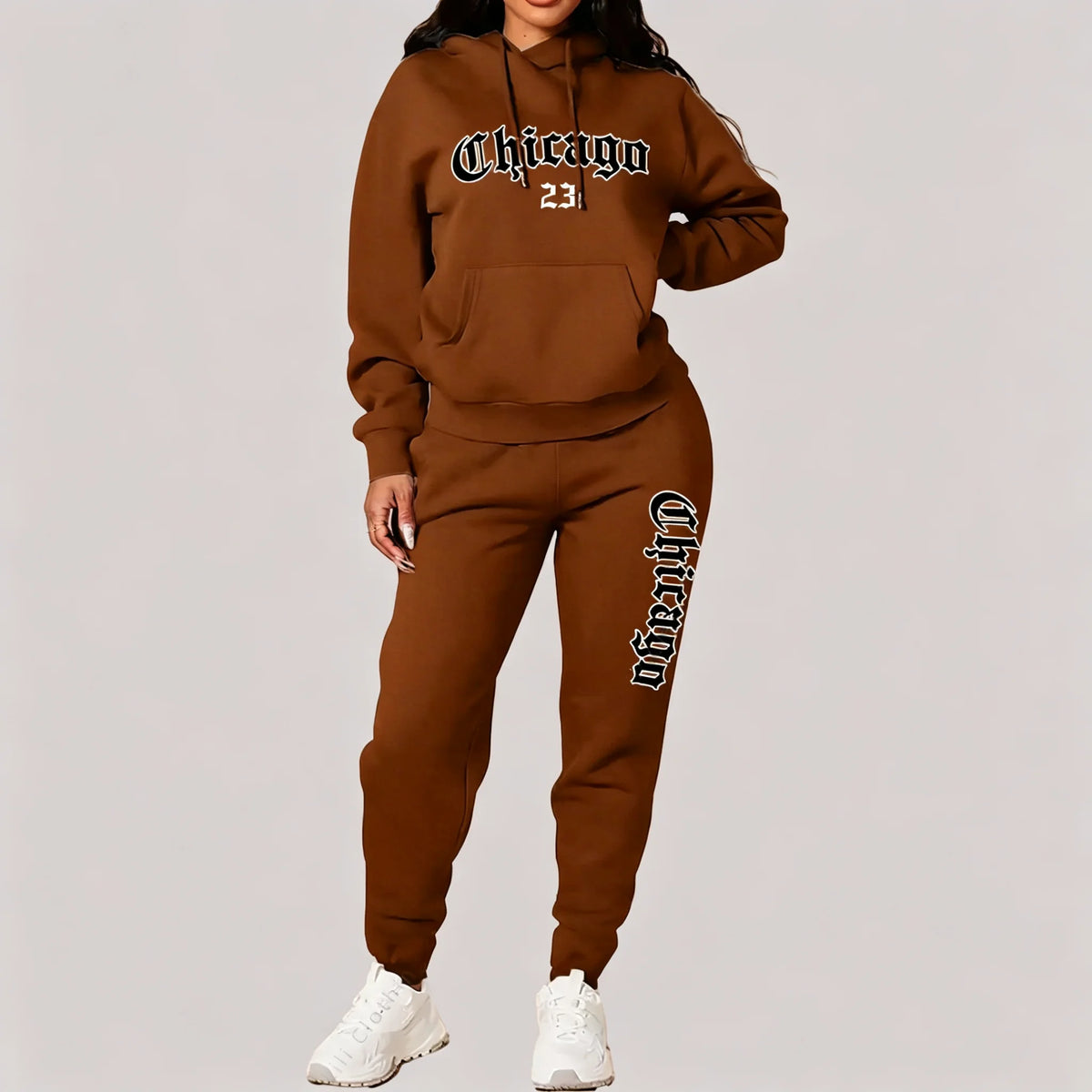 Women's Sets Hoodies Pants 2 Piece Outfits Aesthetic Sportswear