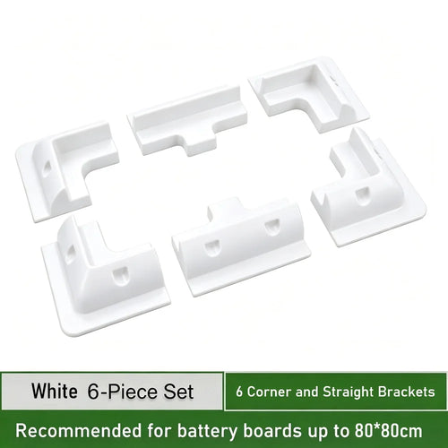 2/4/6Pcs RV Solar Panel Bracket Drill-Free Mounting Corner Side