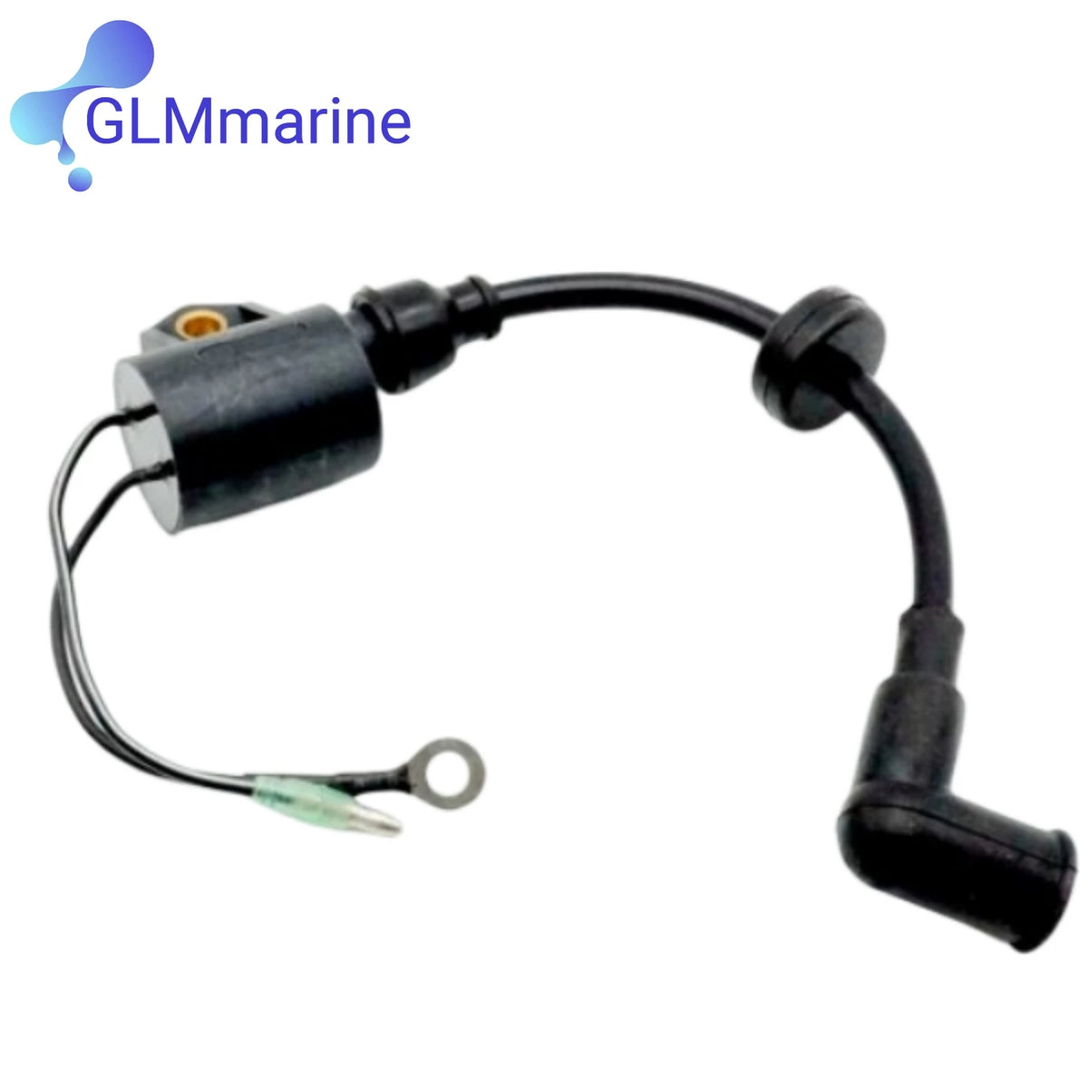 2 Pcs Ignition Coil Assy 61N-85570-00 Compatible with Yamaha 2 Stroke