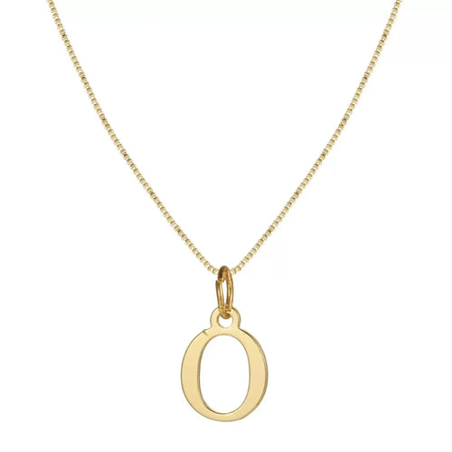 A-Z Initial Necklace 18K Gold Plated Necklace Cute Letter Stainless