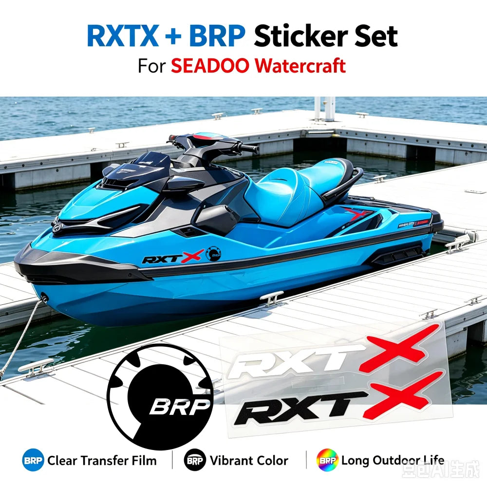 JetSki RXT-X Stickers Vinyl Waterproof Sticker JET SKI Boat Decal UV
