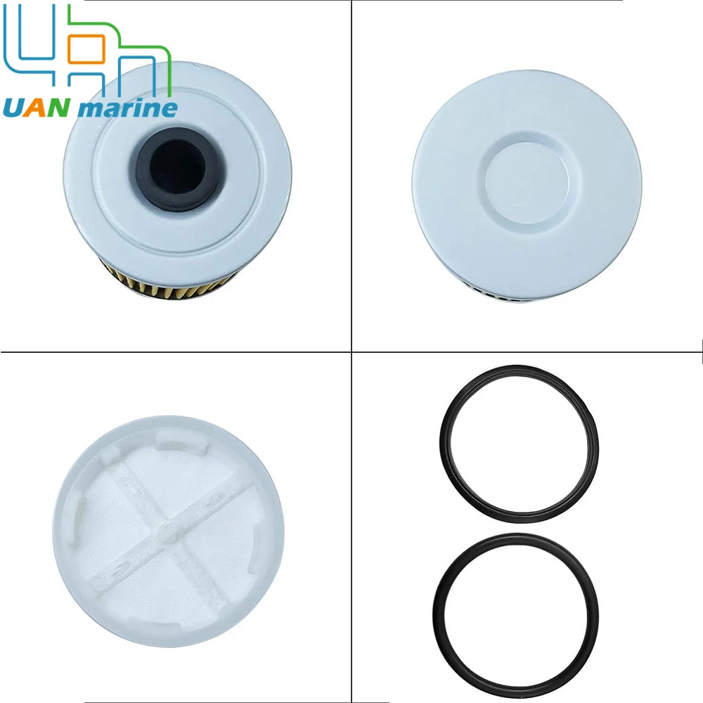 5 Pcs 35-8M0093688 Cool Fuel Filter&Disc Filter with O-rings for