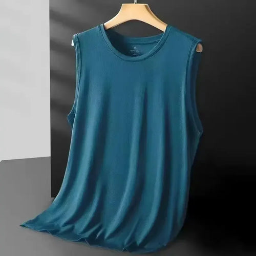 Men's Ice Silk Mesh Vest Lightweight Sports Summer Wear Sleeveless
