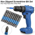 6PCS Anti Skid Electric Screwdriver Tool Set Hexagonal Handle Drill