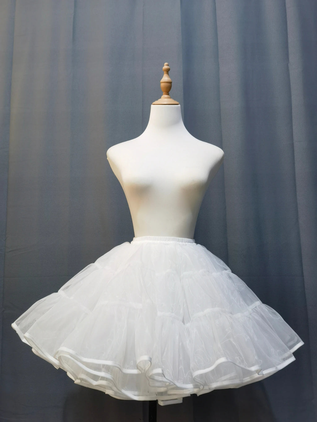 Lolita Super Stuffed Petticoat Boneless Violent Skirt Support Soft
