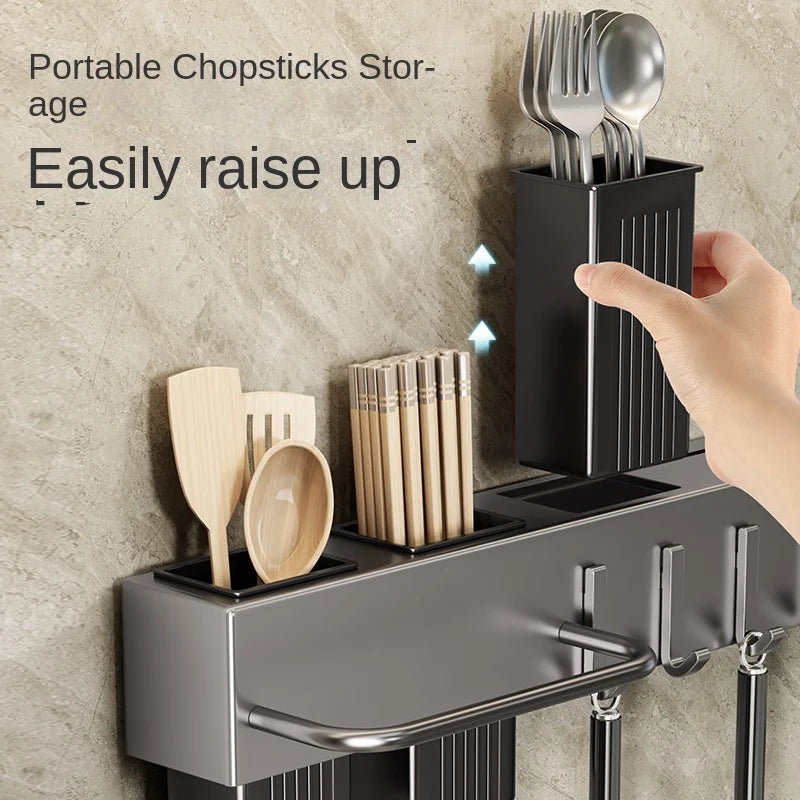 Tool-free Kitchen Shelf, Kitchen Accessories, Multifunctional