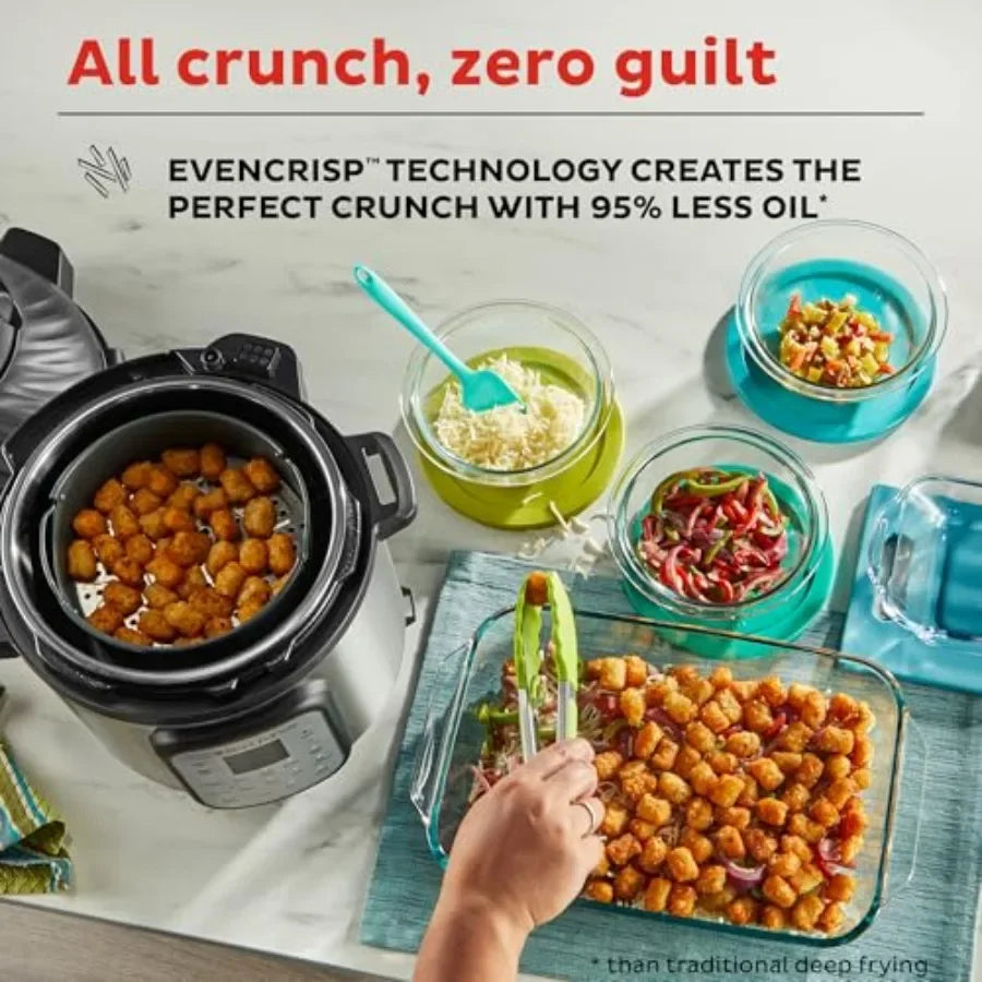 FirmHome StoreDuo Crisp 11-in-1 Air Fryer And Electric Pressure Cooker