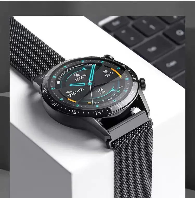 Stainless Steel Milanese Strap Return Magnetic Bracelet 18mm/20mm/22mm