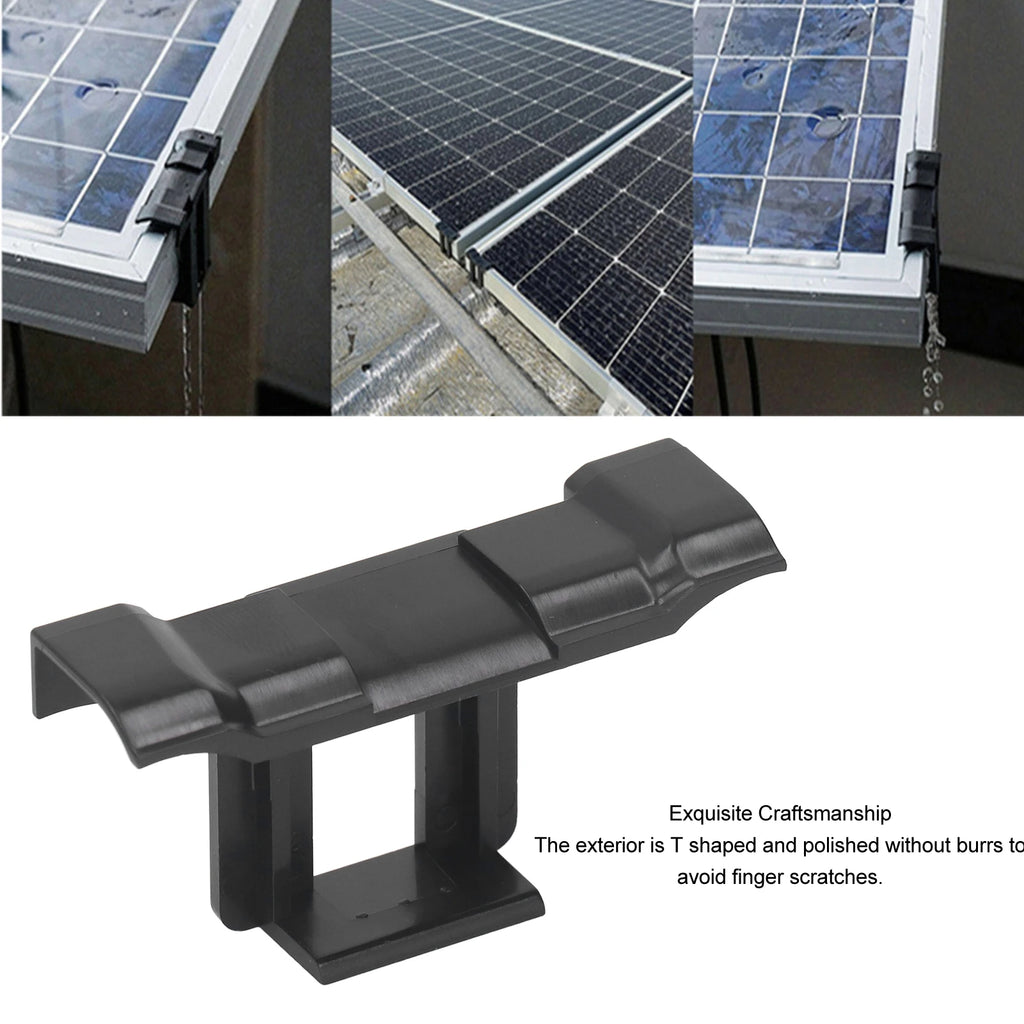 20PCS Solar Panel Water Drain Clip PV Modules Cleaning Clip 30mm