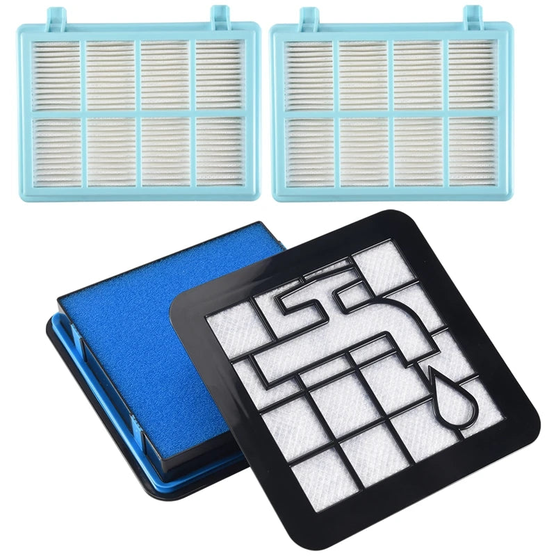 Pack of 2 Filter Set for Compact FC9331 FC9332 FC8010 Vacuum