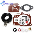 Carburetor Rebuild Kit with Float 0396701 for Johnson Evinrude 20 25