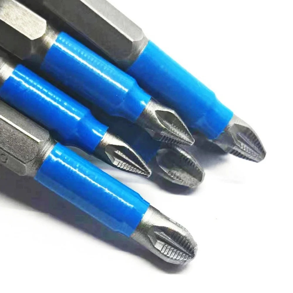 6PCS Anti Skid Electric Screwdriver Tool Set Hexagonal Handle Drill