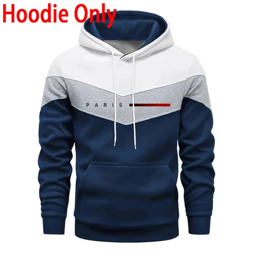 Paris Fashion Men's Hoodies Set Daily Casual Sports Hooded Sweatshirt
