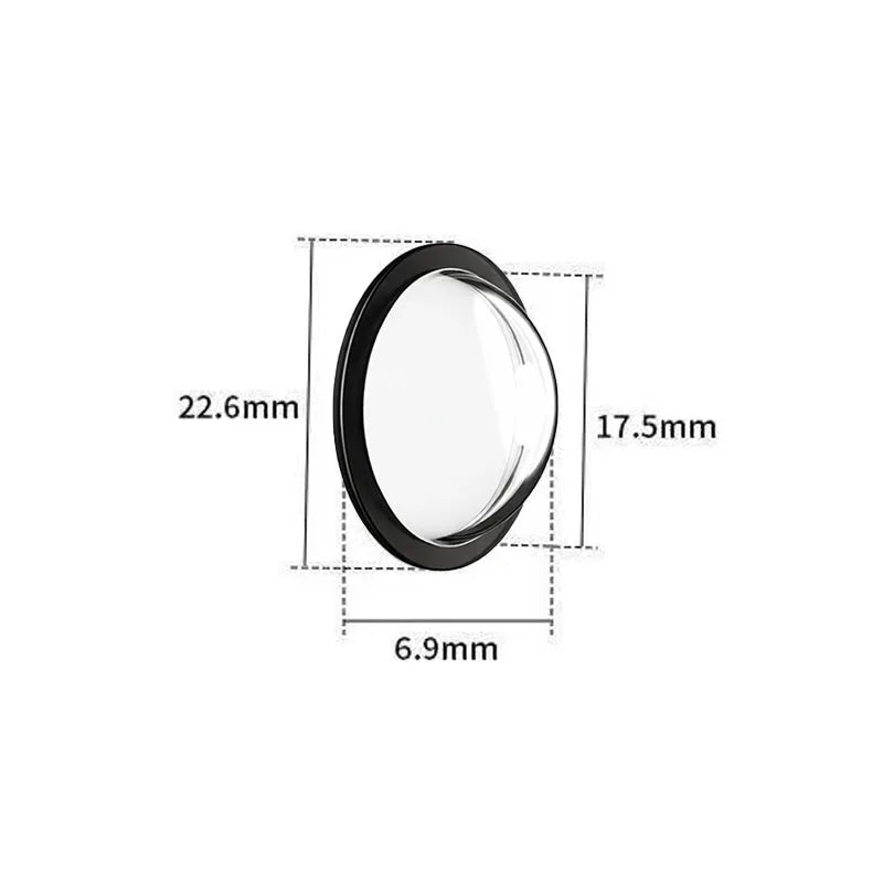 2/4Pcs Universal Car Rear View Backup Camera Lens Protector 360° Anti