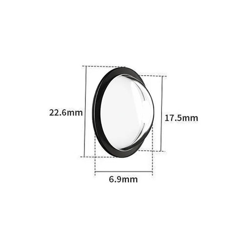 2/4Pcs Universal Car Rear View Backup Camera Lens Protector 360° Anti