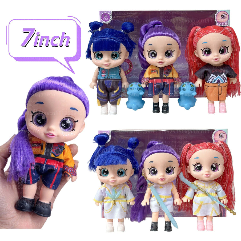 Anime Girls Lumi Mila Zoi Witch Hunter Figure Girl Dolls 7 Inch 5D