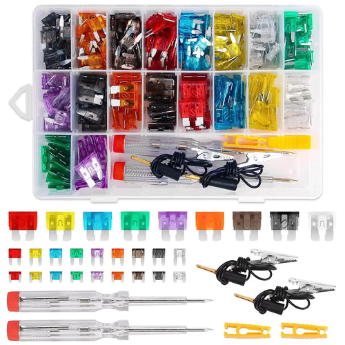 100pcs Standard Car Fuses 2A 3A 5A 7.5A 10A 15A 20A 25A 30A 35A Free