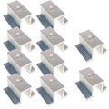 10Pcs/set Solar Middle Clamp PV Fit For Aluminum Alloy Solar Panel