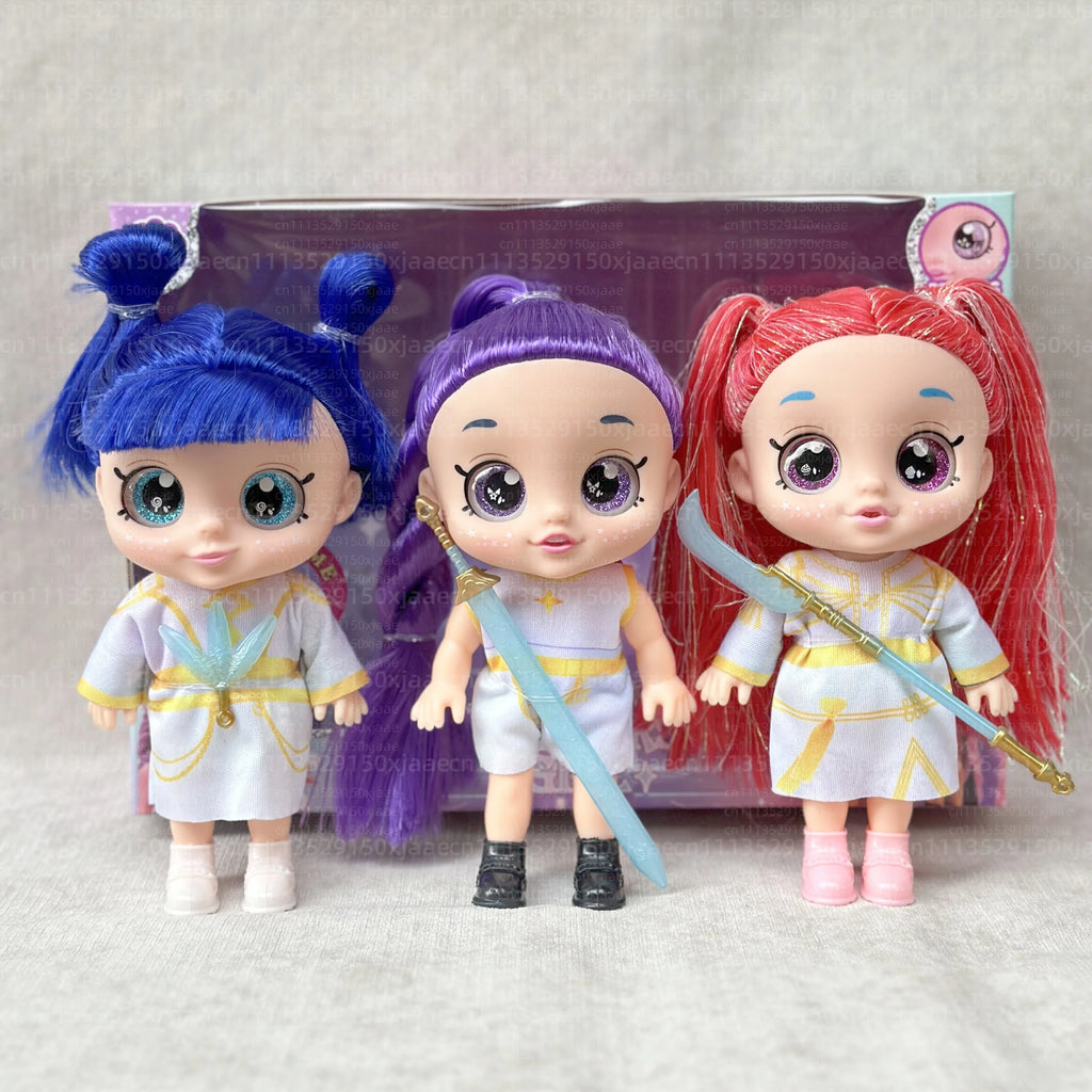 Anime Girls Lumi Mila Zoi Witch Hunter Figure Girl Dolls 7 Inch 5D