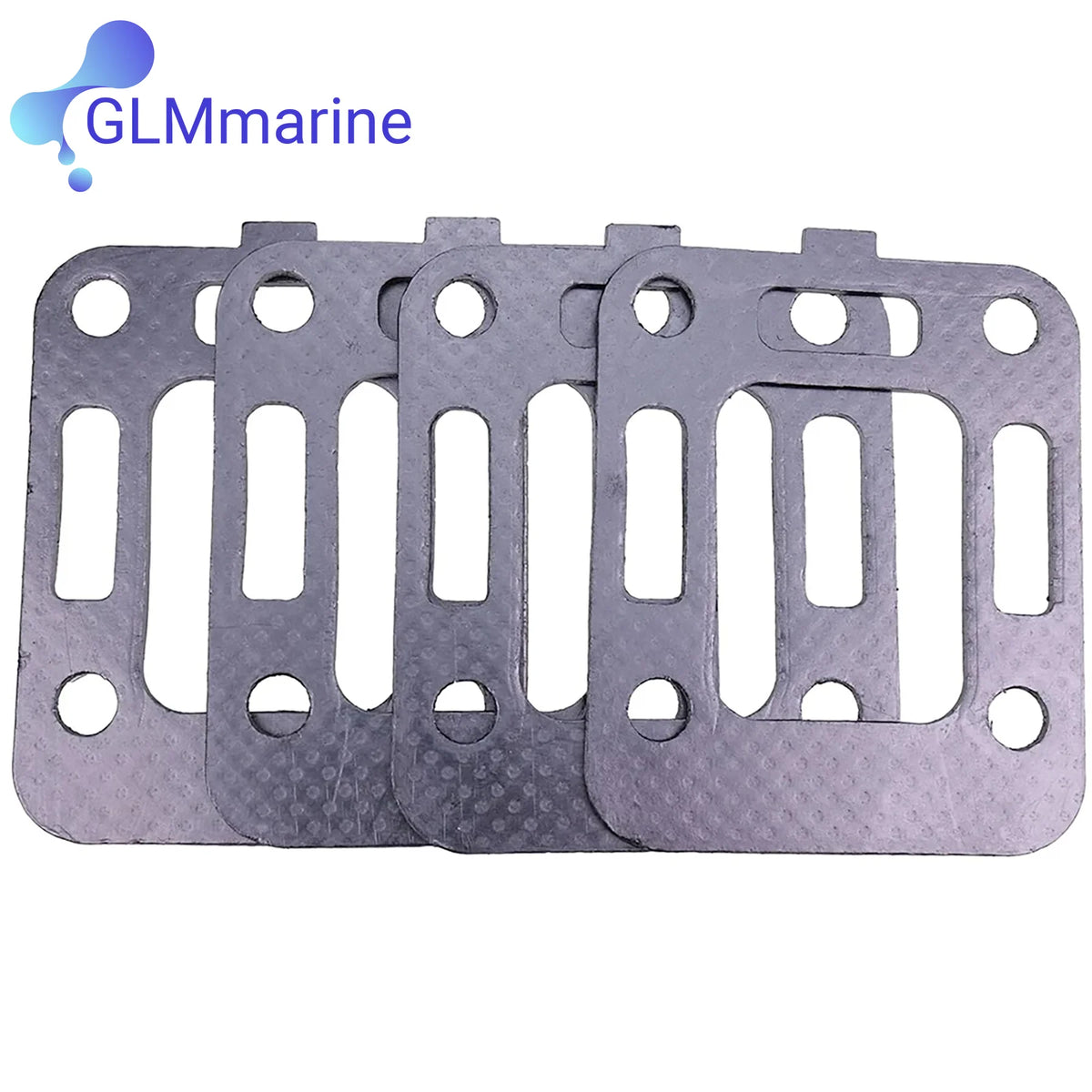 4Pcs Exhaust Elbow Riser Gasket For MerCruiser SternDrives 2.5L 3.0L