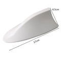 Universal Carbon Fiber Look Car Roof Top Mount Shark Fin Aerial
