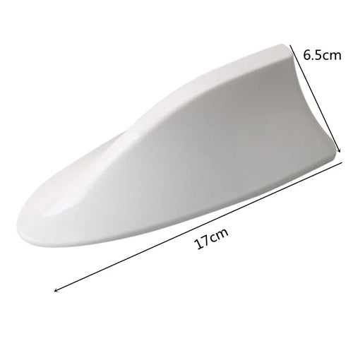 Universal Carbon Fiber Look Car Roof Top Mount Shark Fin Aerial